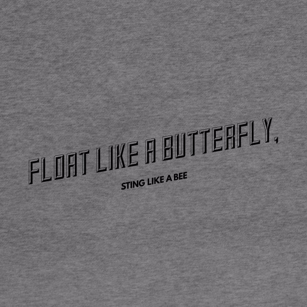 float like a butterfly sting like a bee by GMAT